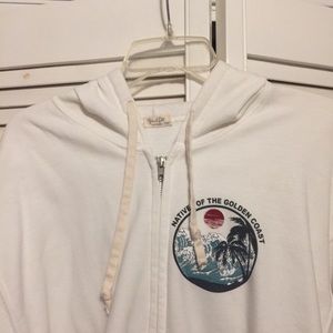 brandy oversized natives of golden coast hoodie